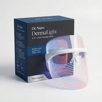 Dr. Nuro DermaLight 3-in-1 LED Therapy Mask -Reverse Signs of Aging, Fading Spots & Acne Marks — Boost Collagen & Glow from Within
