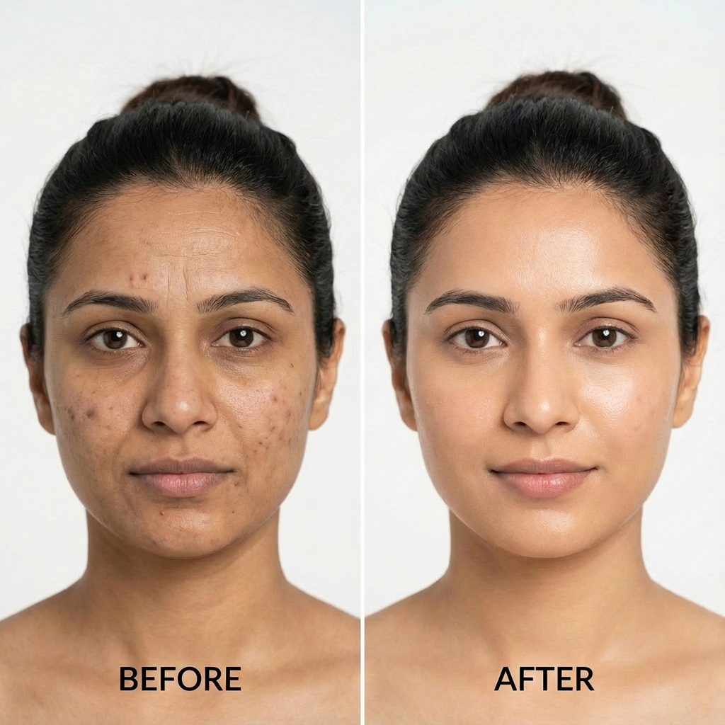 Dr. Nuro DermaLight 3-in-1 LED Therapy Mask -Reverse Signs of Aging, Fading Spots & Acne Marks — Boost Collagen & Glow from Within