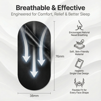 Dr. Nuro SleepPro Mouth Tape - Wake Up Energized with Deeper Sleep, Zero Snoring & Better Breathing