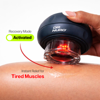 Dr. Nuro MuscleRelief Smart Cupping Massager - Relieve Deep Muscle Pain, Improve Blood Flow & Speed Up Recovery