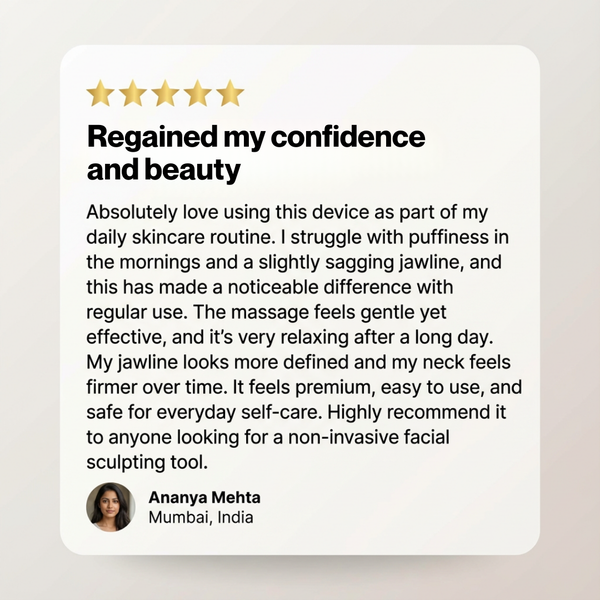 Dr. Nuro FaceLiftPro 3-in-1 Sculpting Massager - Tighten Skin, Reduce Double Chin & Define Jawline — Advanced Heat + Vibration for Visible Lift