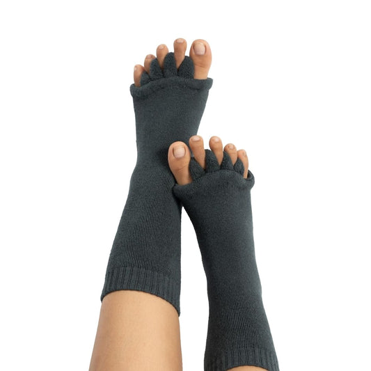 DrNuro™ Toe Alignment Socks - Bunion, Diabetic Neuropathy & Heal Pain Relief - Gray