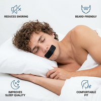 Dr. Nuro SleepPro Mouth Tape - Wake Up Energized with Deeper Sleep, Zero Snoring & Better Breathing