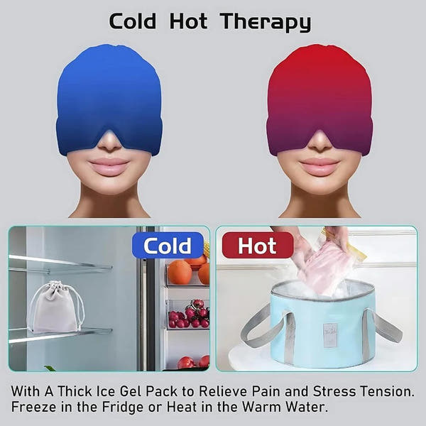 Dr. Nuro Migraine Relief Cap -  Cold & Compression Therapy