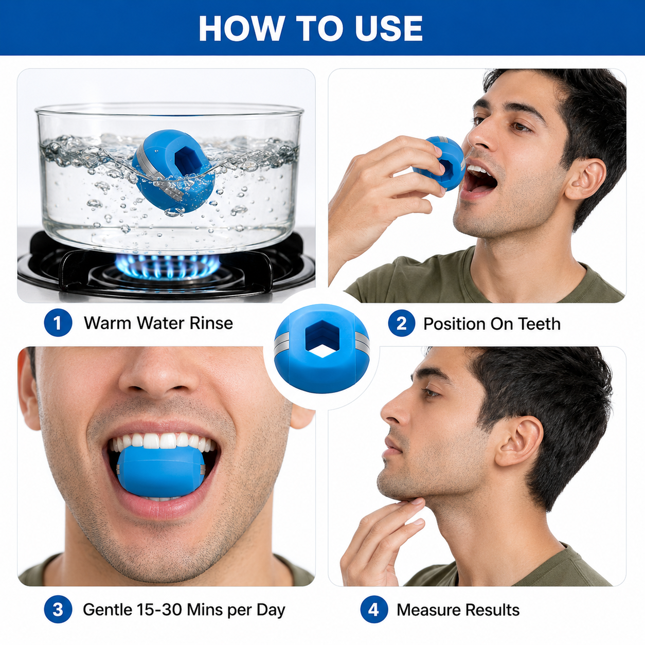 Dr. Nuro JawLine Pro Trainer - Pack of 2