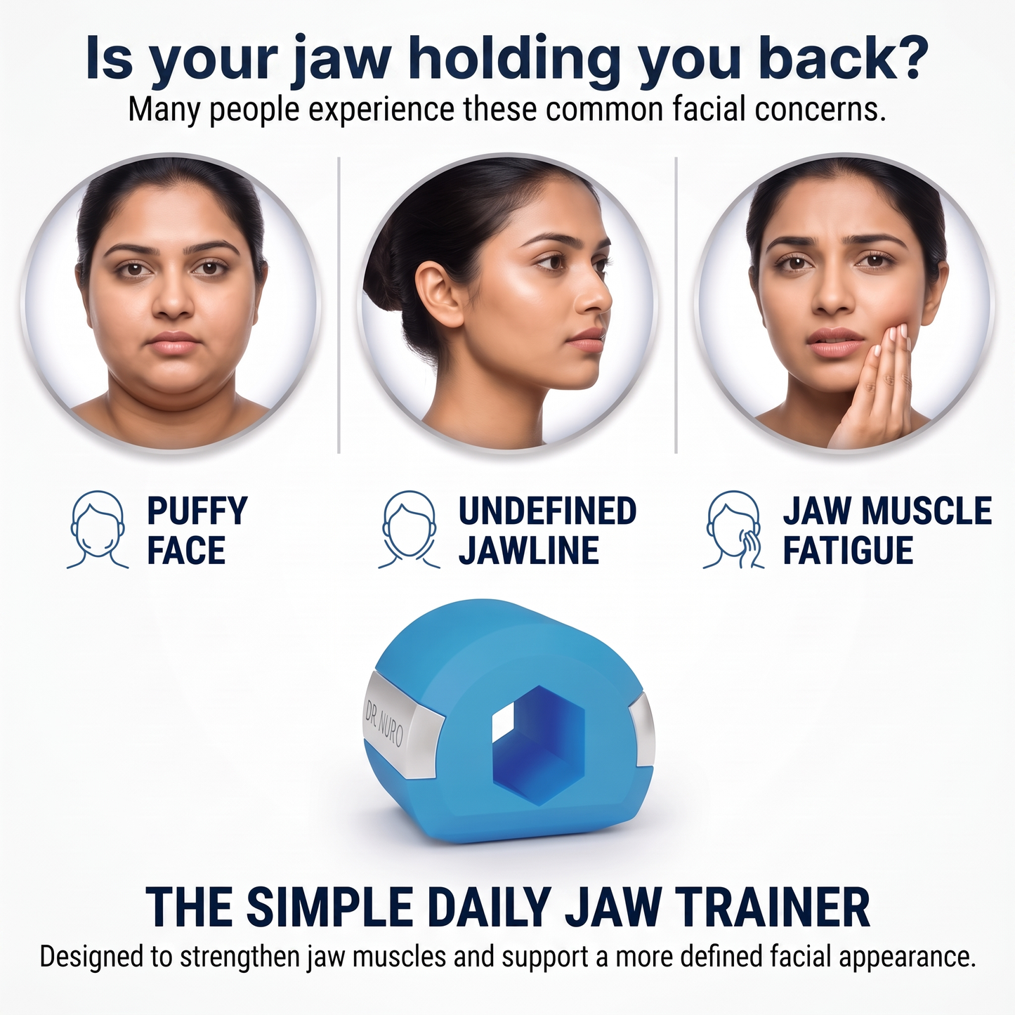 Dr. Nuro JawLine Pro Trainer - Pack of 2