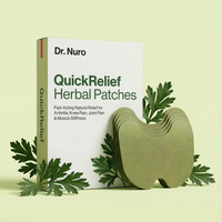 Dr. Nuro QuickRelief Herbal Patches - Fast-Acting Natural Relief for Arthritis, Knee Pain, Joint Pain & Muscle Stiffness