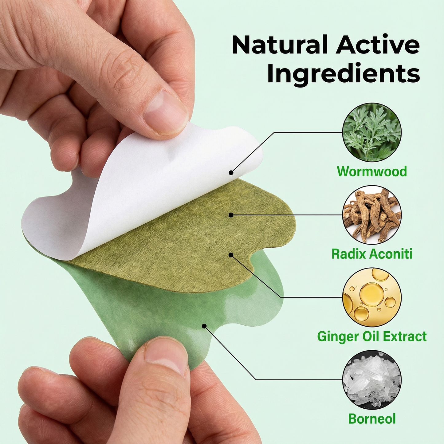 Dr. Nuro QuickRelief Herbal Patches - Fast-Acting Natural Relief for Arthritis, Knee Pain, Joint Pain & Muscle Stiffness