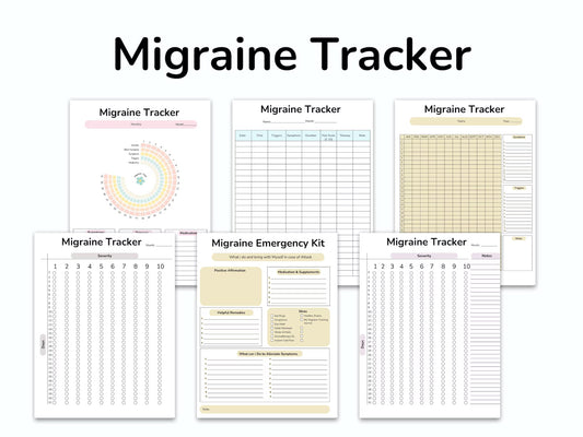 Migraine Tracker & Journal – By Dr. Nuro