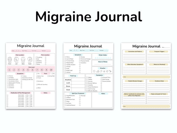 Migraine Tracker & Journal – By Dr. Nuro