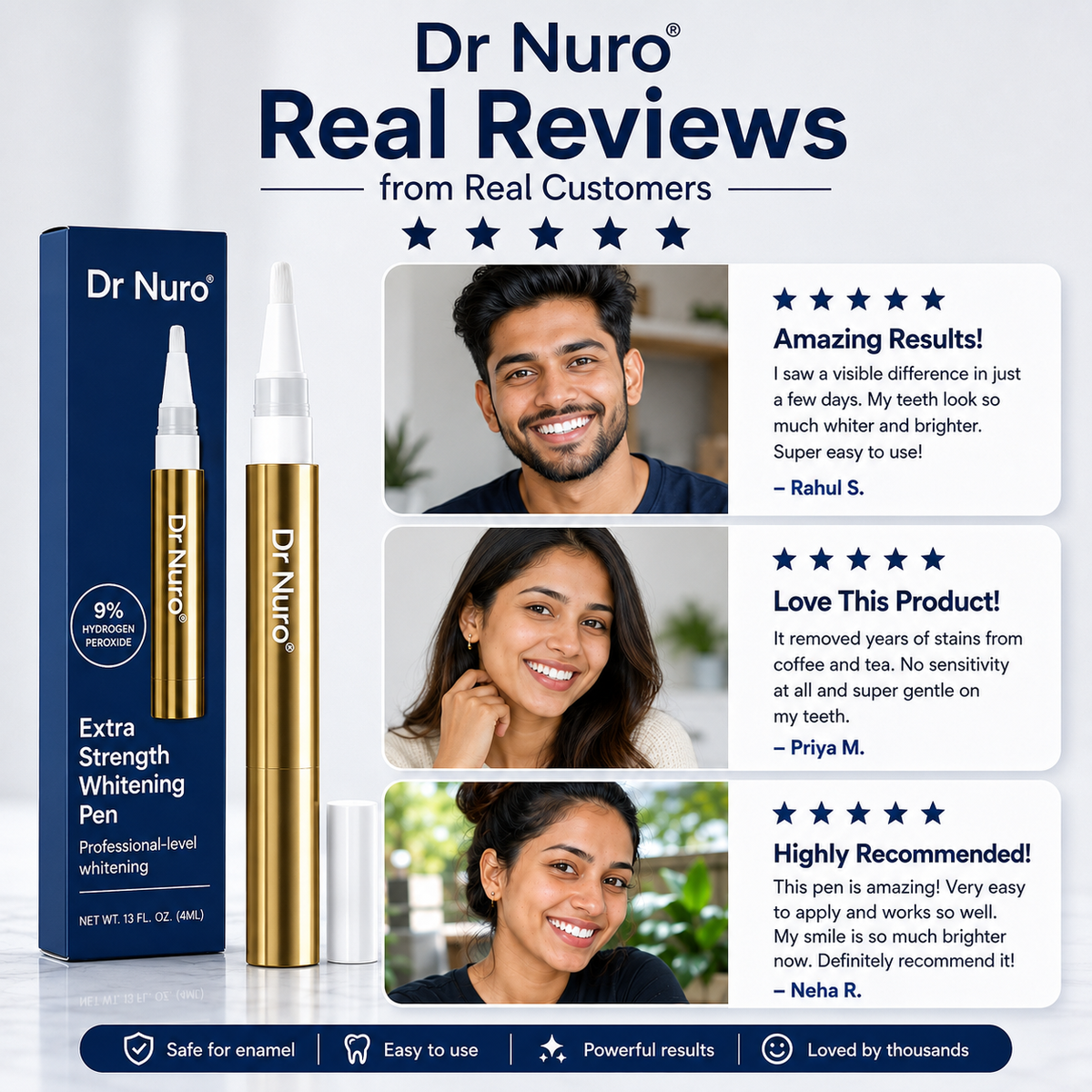 Dr. Nuro Teeth Whitening Pen